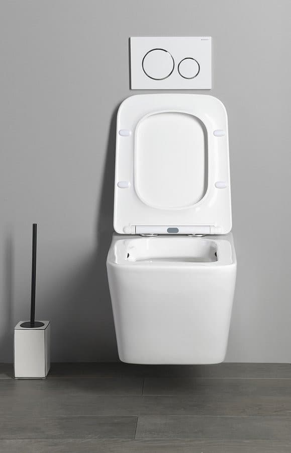 WC wiszące PORTO z technologią Rimless 36x52cm, biały