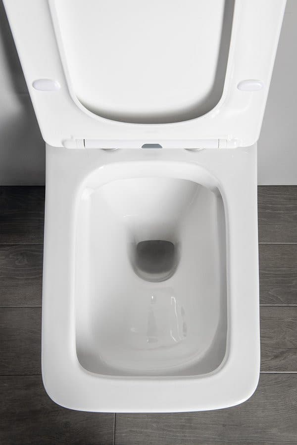 WC wiszące PORTO z technologią Rimless 36x52cm, biały