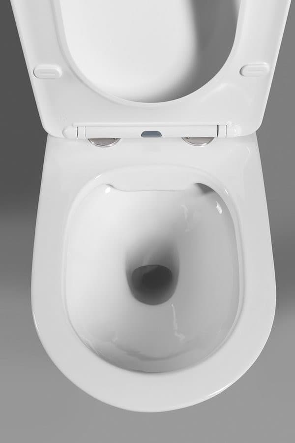 PACO WC wiszące Rimless, 36x53 cm, białe