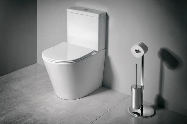 PACO RIMLESS kompakt WC, odpływ pionowy/poziomy, ceramika biała
