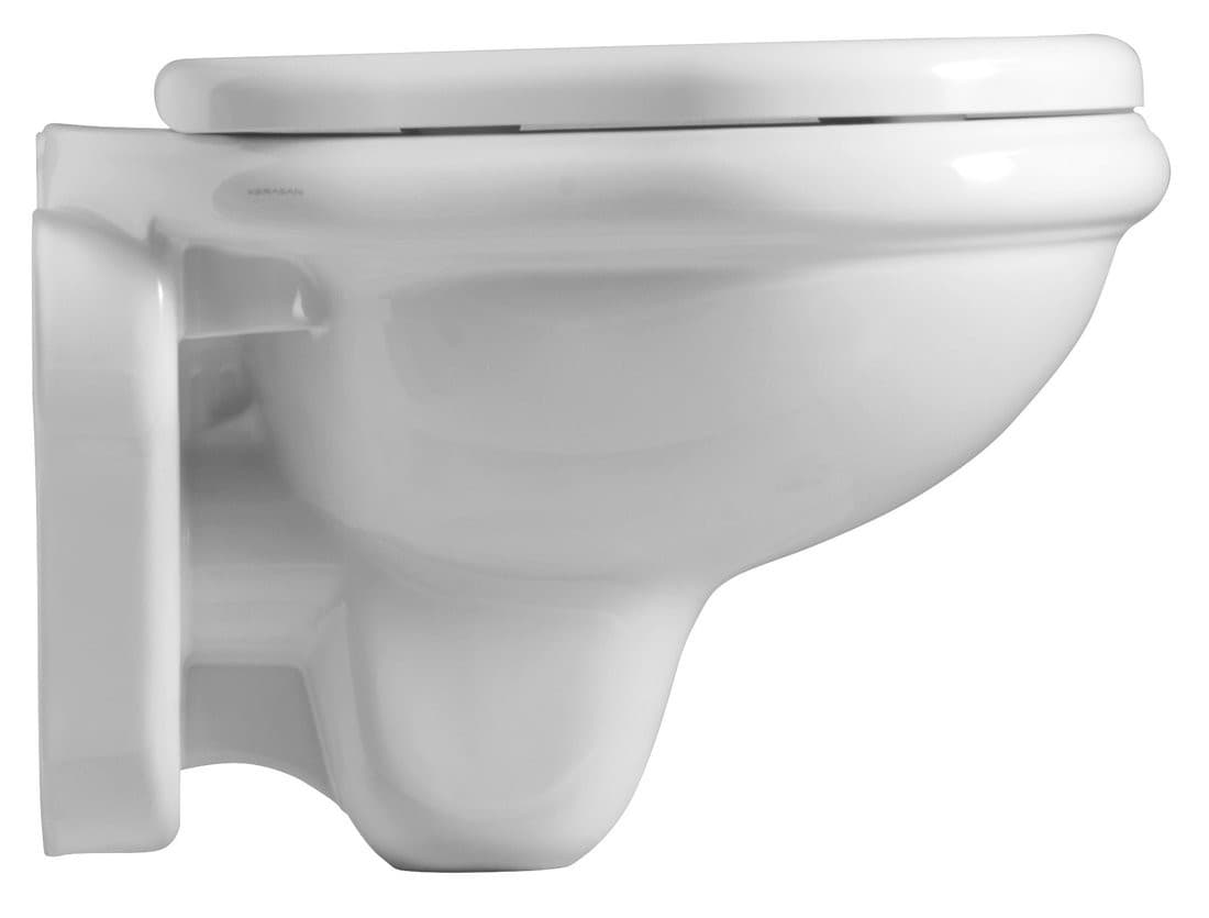 RETRO wiszące WC, 38x52 cm, białe