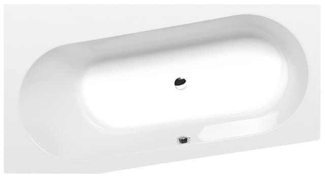 ASTRA WL wanna asymetryczna 165x90x48 cm, akrylowa biała