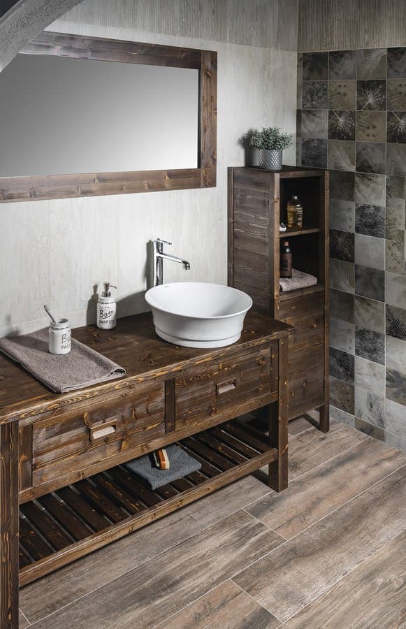 IDEA umywalka ceramiczna nablatowa, Ø 42cm, biały