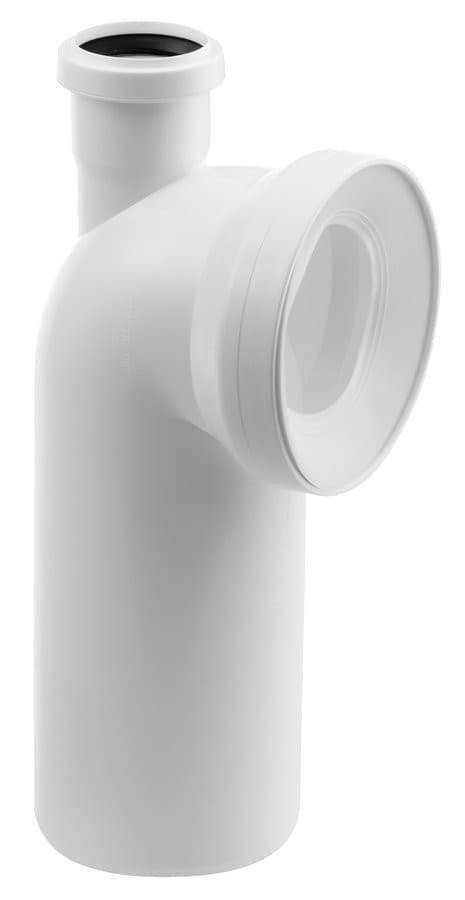 Kolano WC 90°, z odpowietrzeniem, fi 110mm