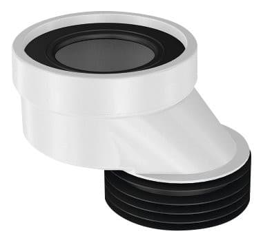 Ekscentryczna redukcja WC 60mm z plastiku