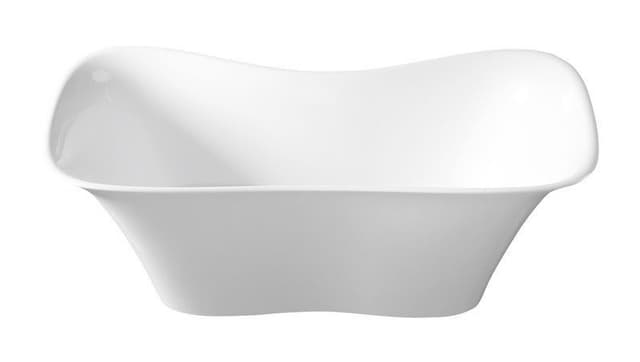Wanna wolnostojąca FLORA, kompozytowa, 180x80x67 cm, biała
