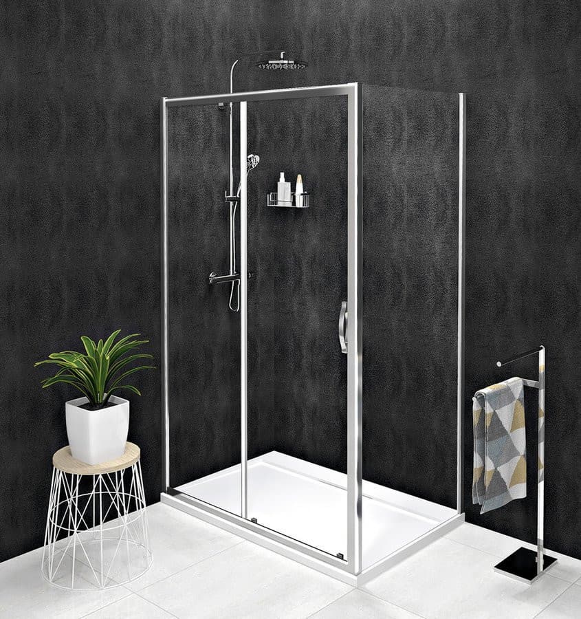SIGMA SIMPLY kabina prysznicowa 1100x700mm, L/P, szkło czyste