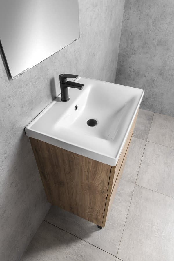 SAVA 60 Prostokątna umywalka meblowa 60x46 cm, biała