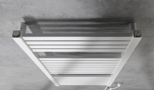 TONDI-E grzejnik elektryczny, kanciasty 450x970 mm, 300 W, biały