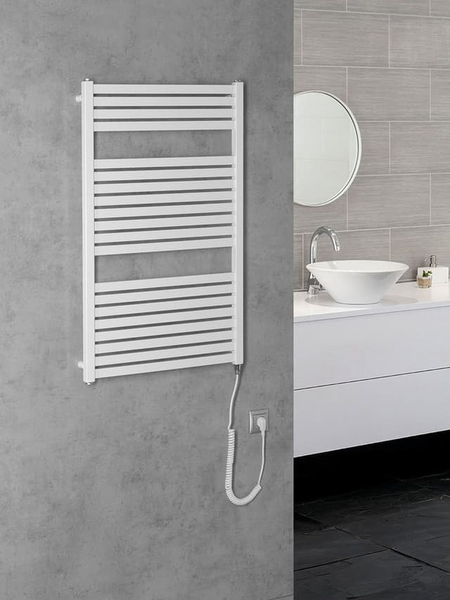 Grzejnik elektryczny TONDI-E 600x970 mm 400 W biały