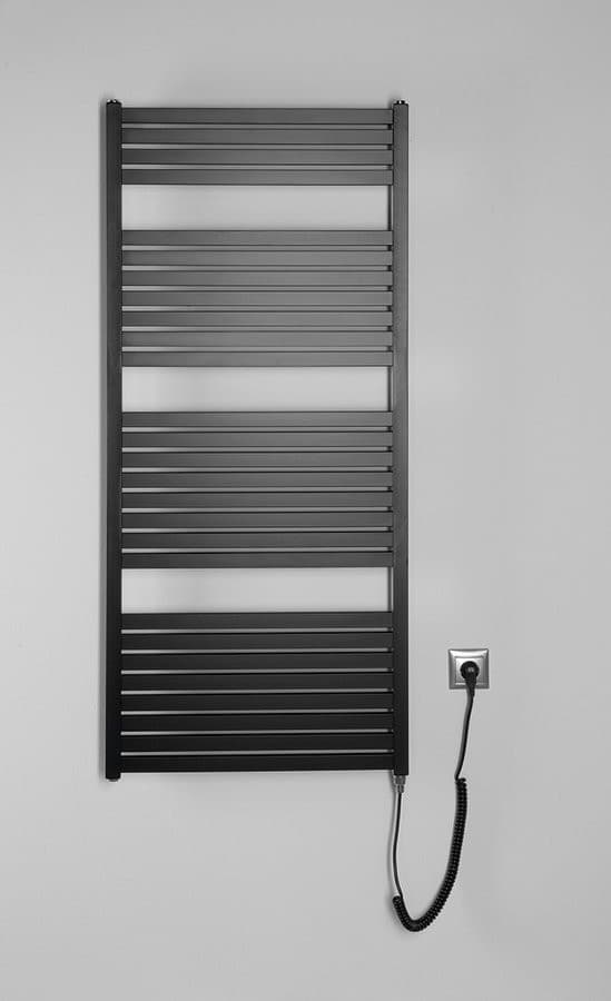 TONDI-E grzejnik elektryczny, 600x1330 mm, 600 W, czarny matowy
