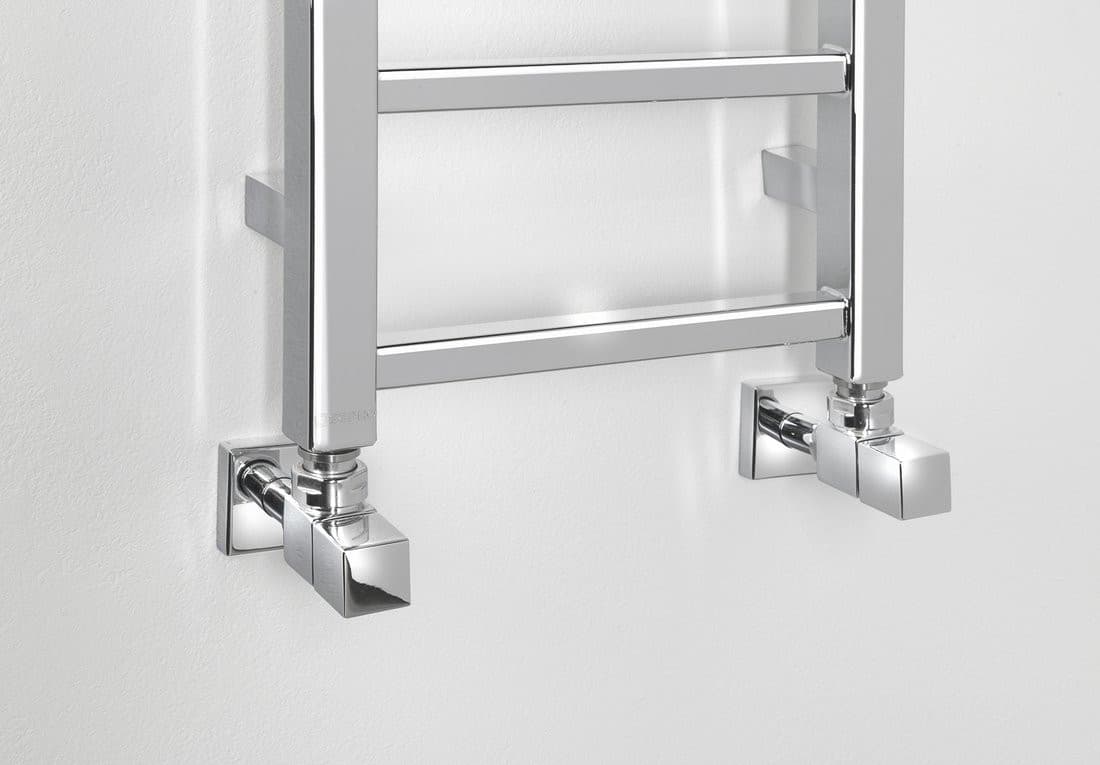 METRO LIGHT grzejnik łazienkowy 300x1140 mm, chromowany