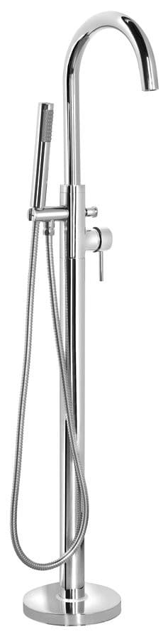 CETO bateria wannowa podłogowa, chrom