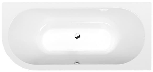 VIVA R SLIM wanna asymetryczna 185x80x47cm, akryl biała