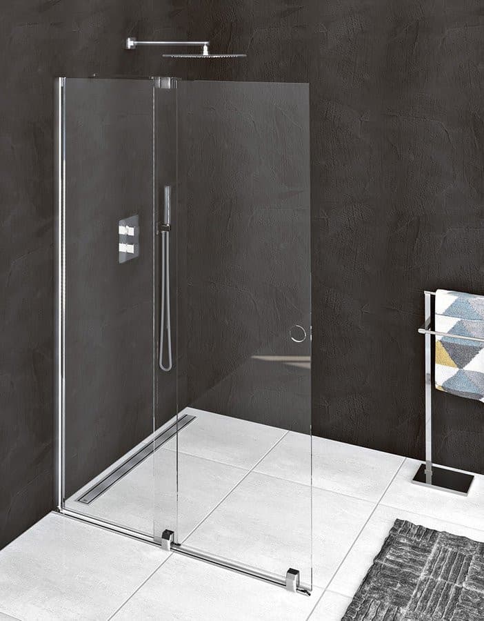 MODULAR SHOWER ścianka prysznicowa z wysuwanym panelem 1400 mm