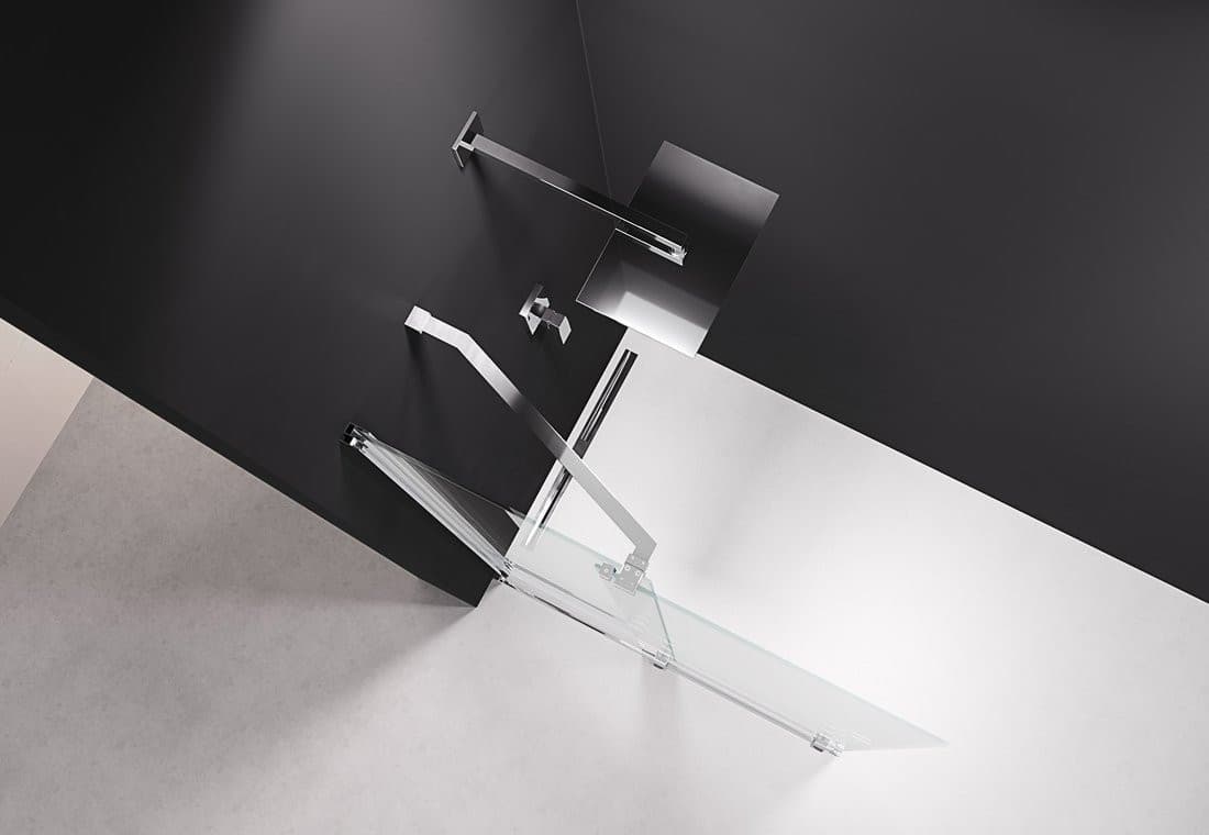MODULAR SHOWER ścianka prysznicowa z wysuwanym panelem 1400 mm