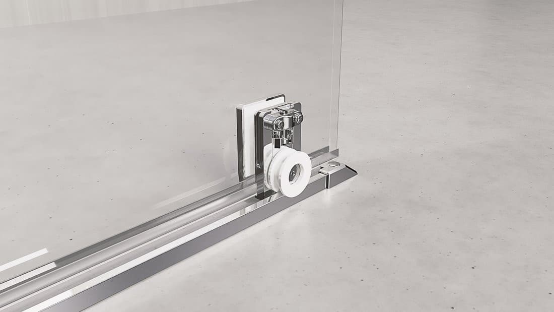 MODULAR SHOWER ścianka prysznicowa z wysuwanym panelem 1400 mm