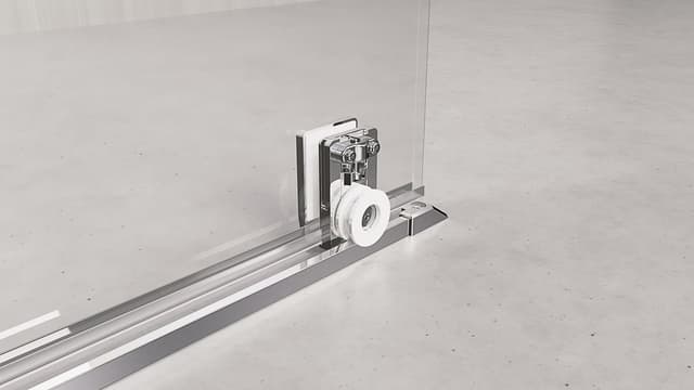 MODULAR SHOWER ścianka prysznicowa z wysuwanym panelem 1400 mm