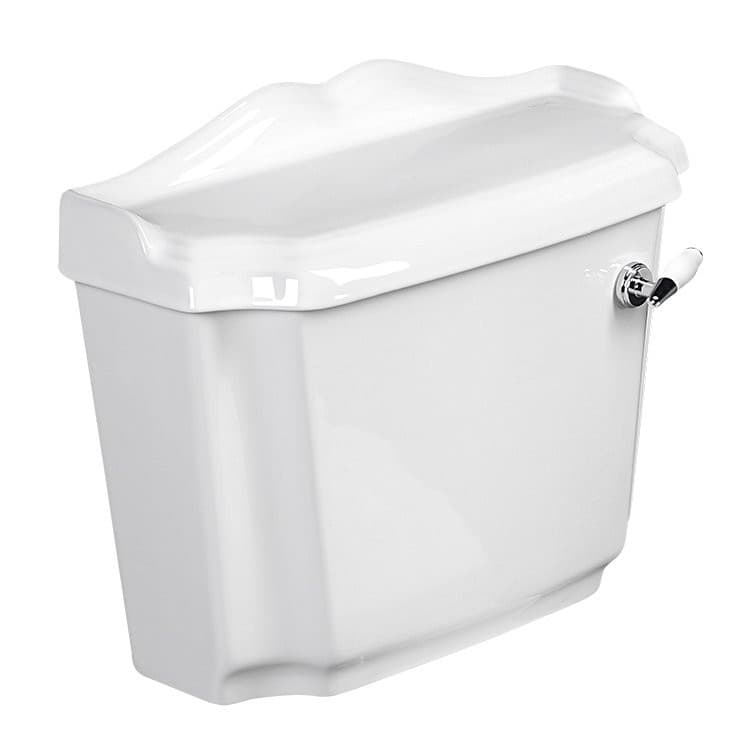 ANTIK spłuczka do WC z mechanizmem spłukującym, ceramiczna biała