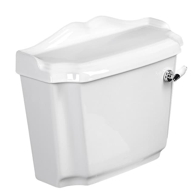 ANTIK spłuczka do WC z mechanizmem spłukującym, ceramiczna biała