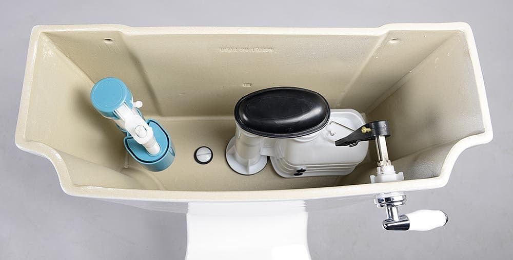 ANTIK spłuczka do WC z mechanizmem spłukującym, ceramiczna biała