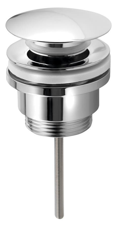 Korek umywalkowy 5/4" z mechanizmem klik-klak, duży grzybek, chrom