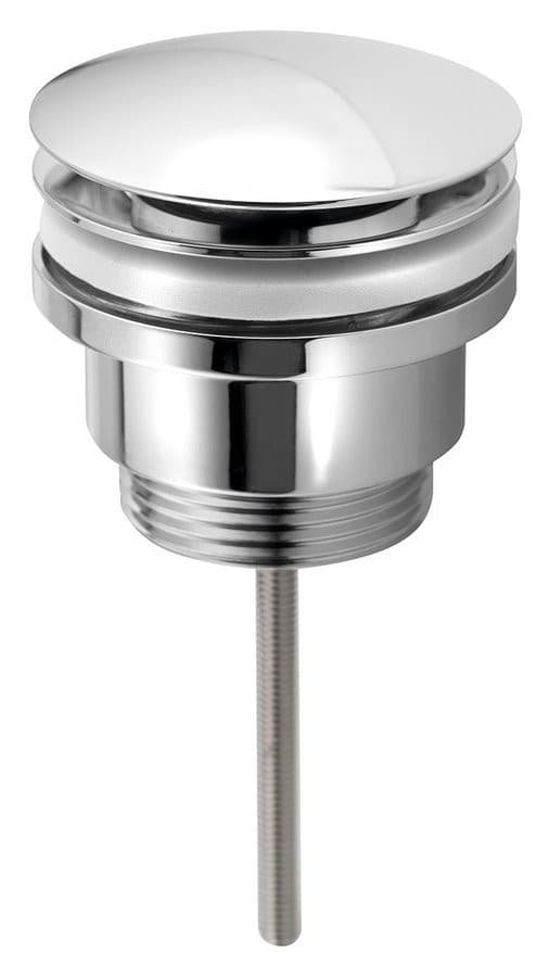 Korek umywalkowy 5/4" z mechanizmem klik-klak, duży grzybek, chrom