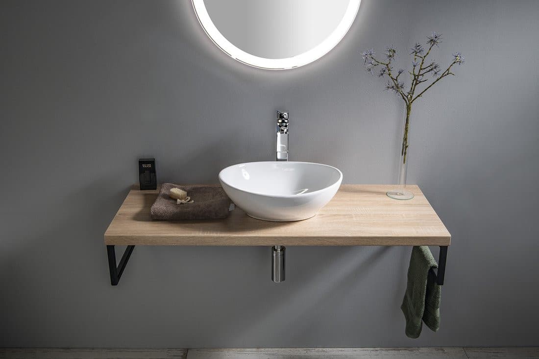 VEGA blat 104x45cm, dąb platin
