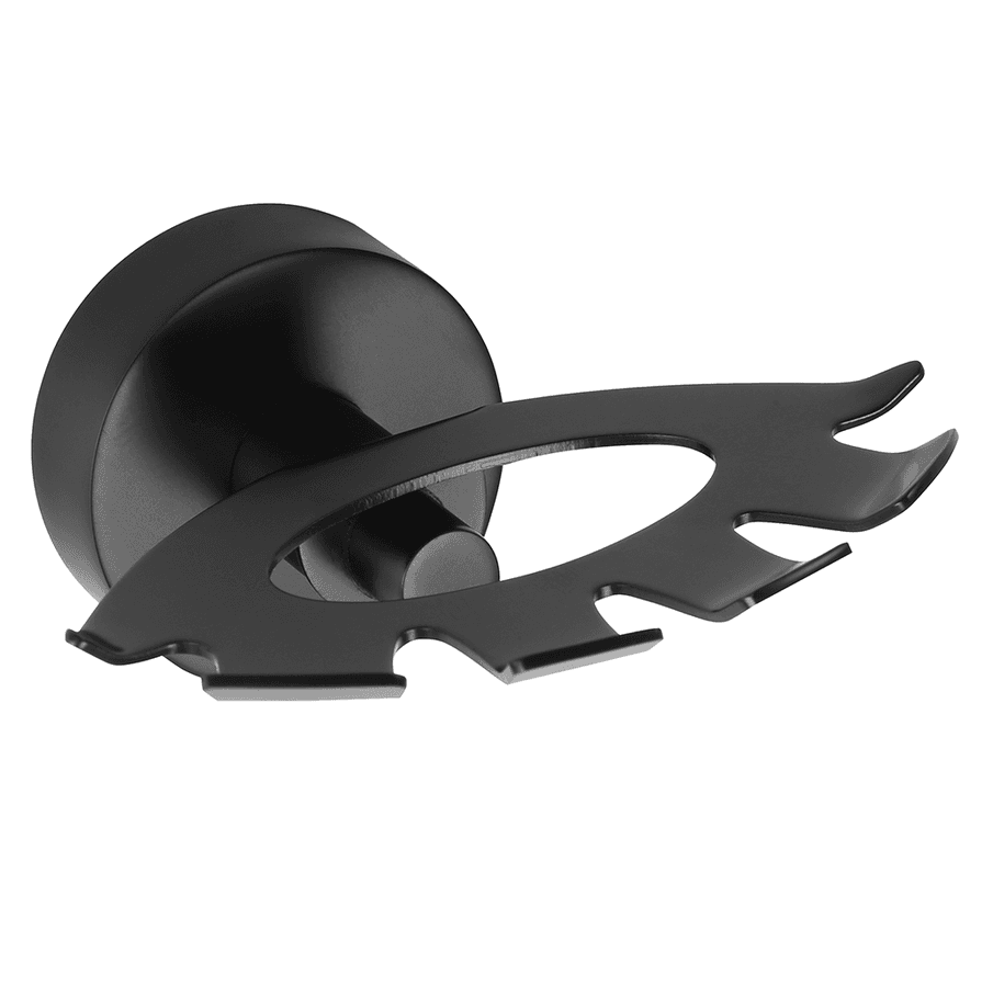X-ROUND BLACK uchwyt szczotki, czarny