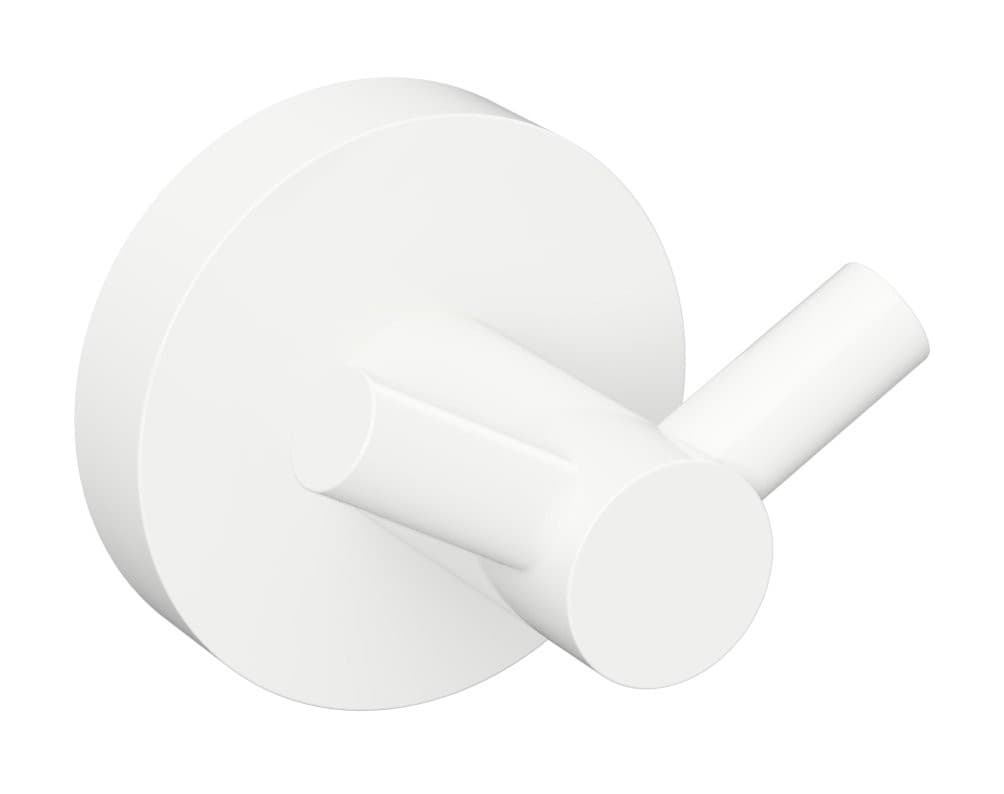 X-ROUND WHITE haczyk podwójny, biały