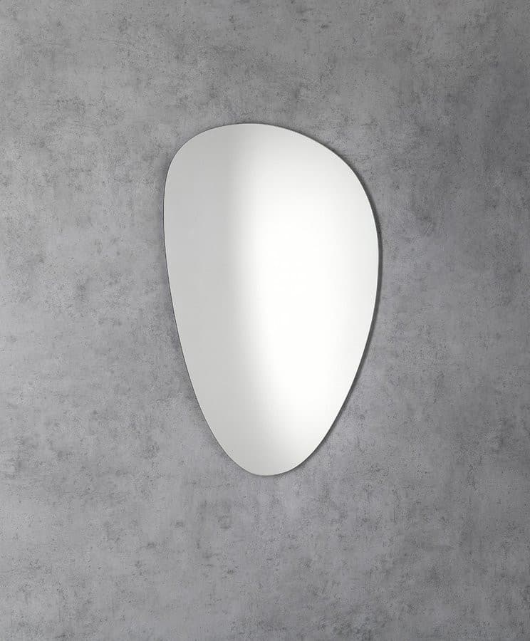 STEN LED lustro z oświetleniem 80x55cm