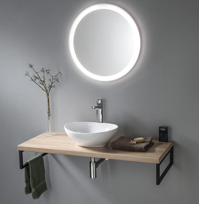VEGA blat 97,5x45cm, dąb platin