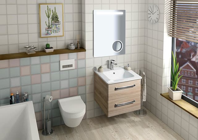 Lustro ASTRO z oświetleniem LED 600x800mm, lustro kosmetyczne
