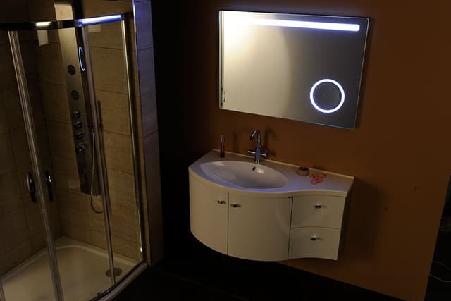 Lustro ASTRO z oświetleniem LED 1000x700mm, lustro kosmetyczne