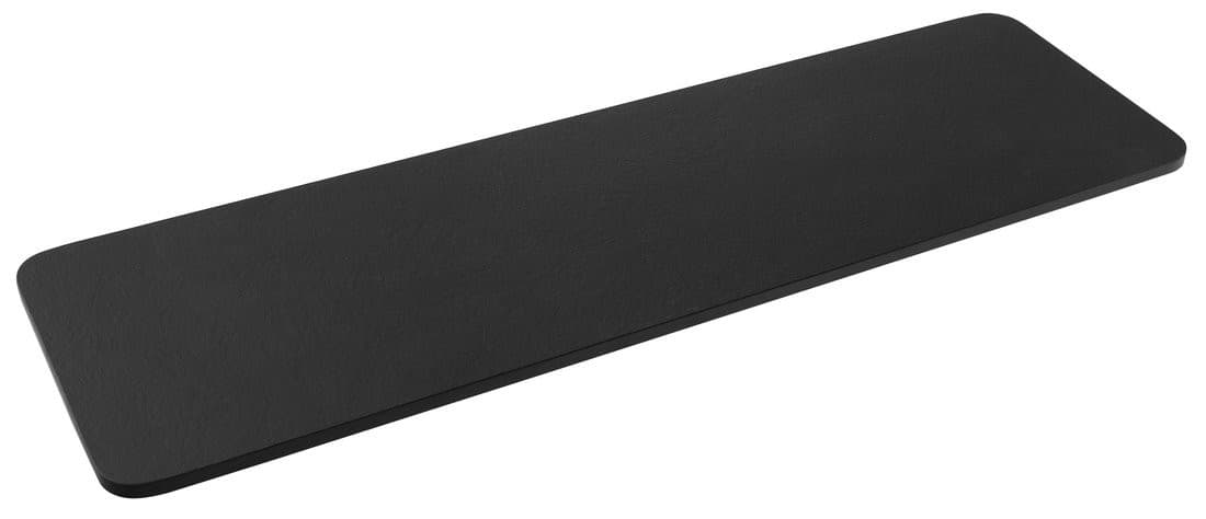 UNIVERSAL siedzisko wannowe HPL, 70x25 cm, czarne
