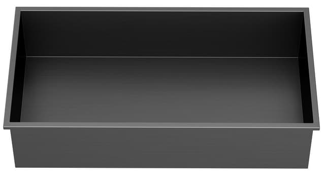 INSERTA półka wpuszczana, 510x270mm, stal nierdzewna, gun metal