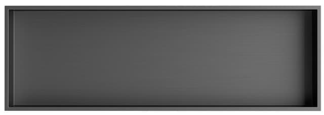 INSERTA półka wpuszczana, 810x270mm, stal nierdzewna, gun metal
