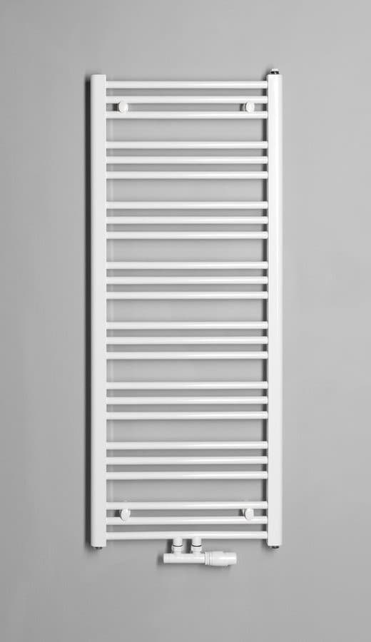 ALBRECHT grzejnik 500x1250 mm, podłączenie środkowe, biały