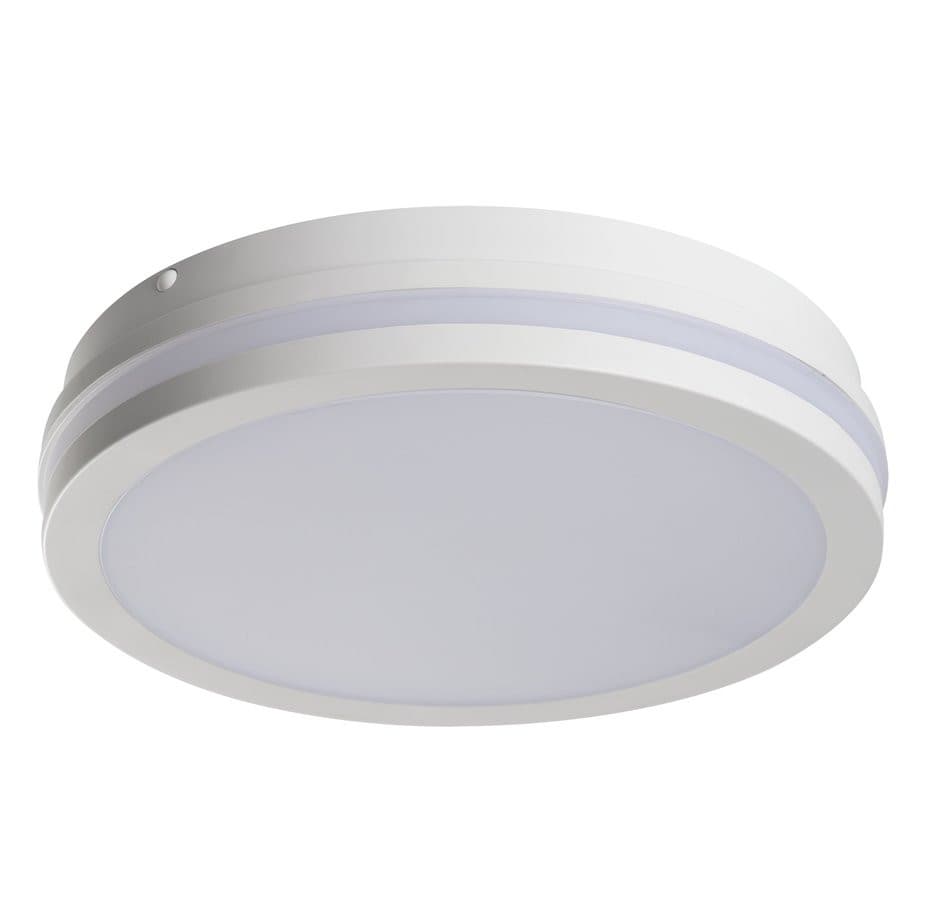 BENO Lampa sufitowa LED,  ø 260mm, 24W, biała