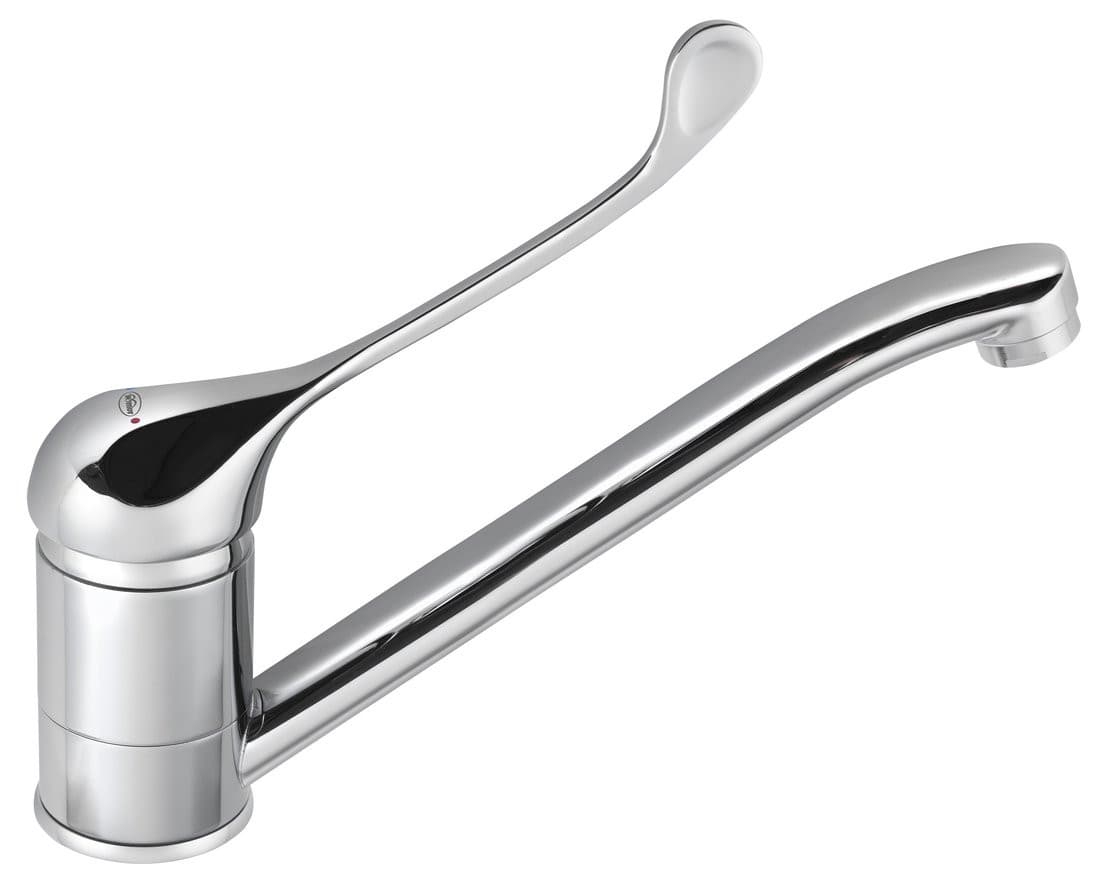 HOFFER bateria kuchenna Senior, dźwignia medyczna, chrom 221mm