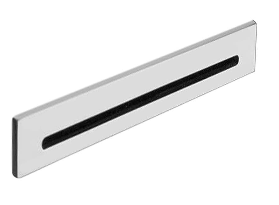 CUT przelew szczelinowy 170x24mm, korek click-clack, chrom
