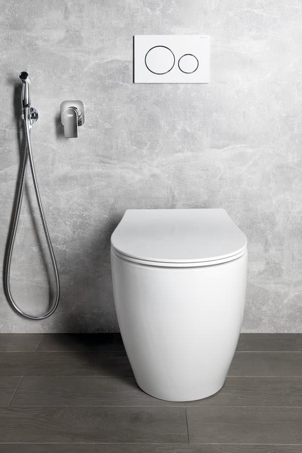 SENTIMENTI miska WC 36x52 cm, Rimless, dolny i tylny odpływ, biały