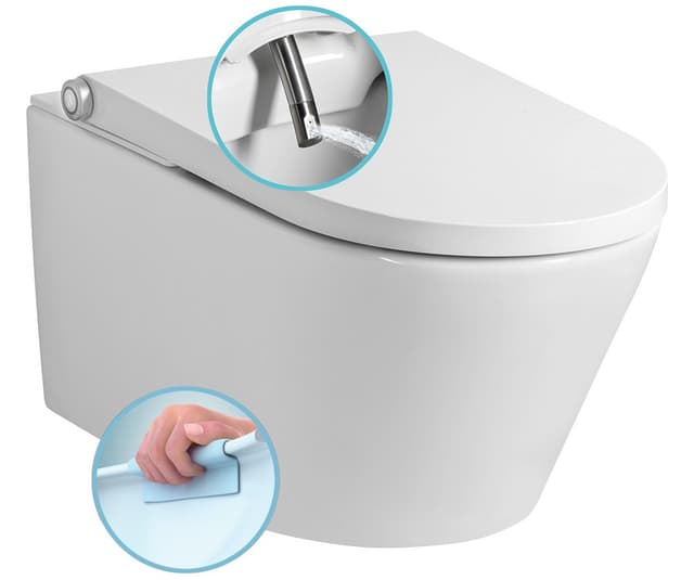 VEEN CLEAN wiszące WC z elektronicznym bidetem