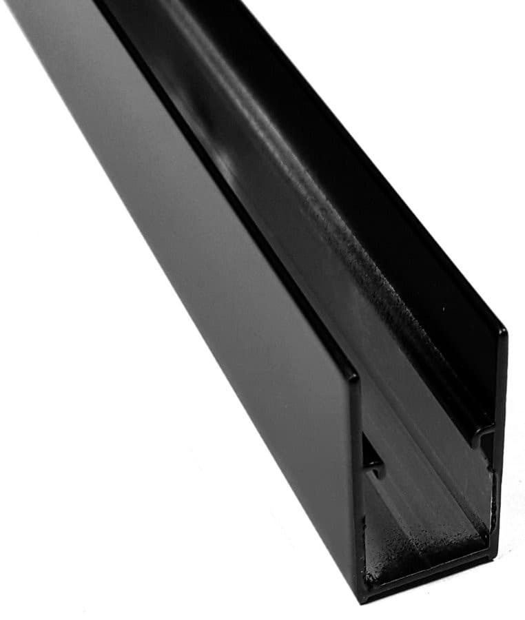 SIGMA SIMPLY BLACK profil ścienny, czarny mat