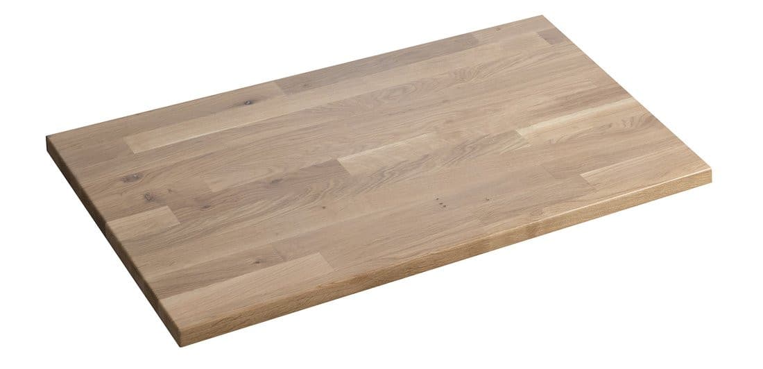 Blat WOODY z litego drewna dąb naturalny 606x28x463mm