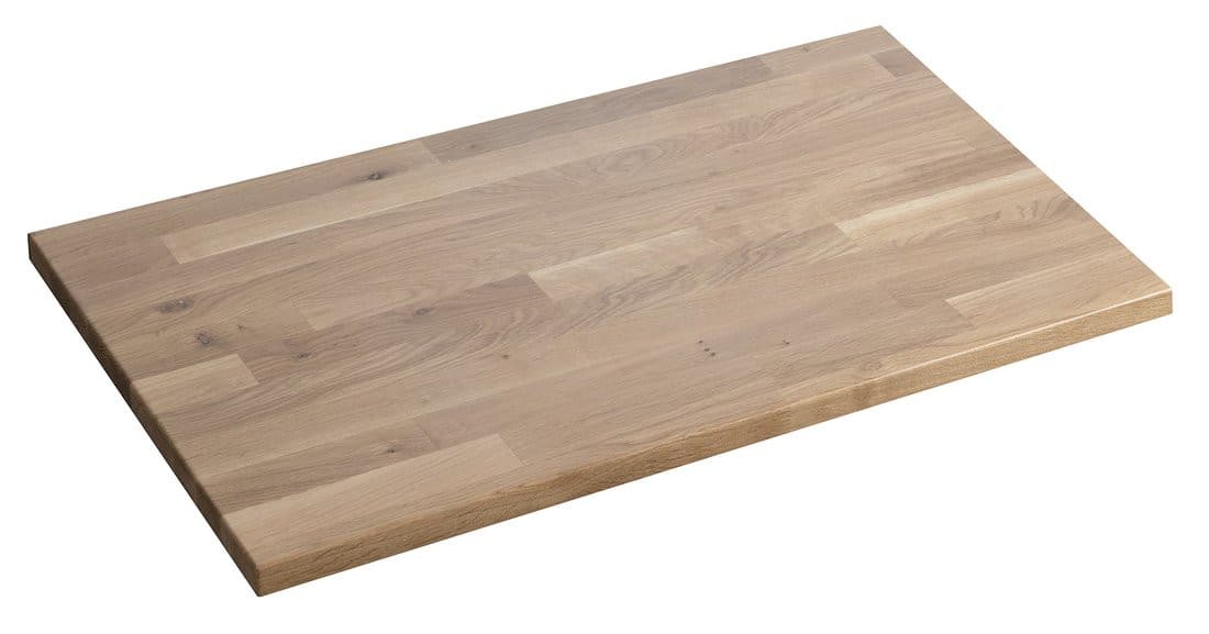 Blat WOODY 756x28x463mm, lite drewno dąb naturalny (seria SKA)