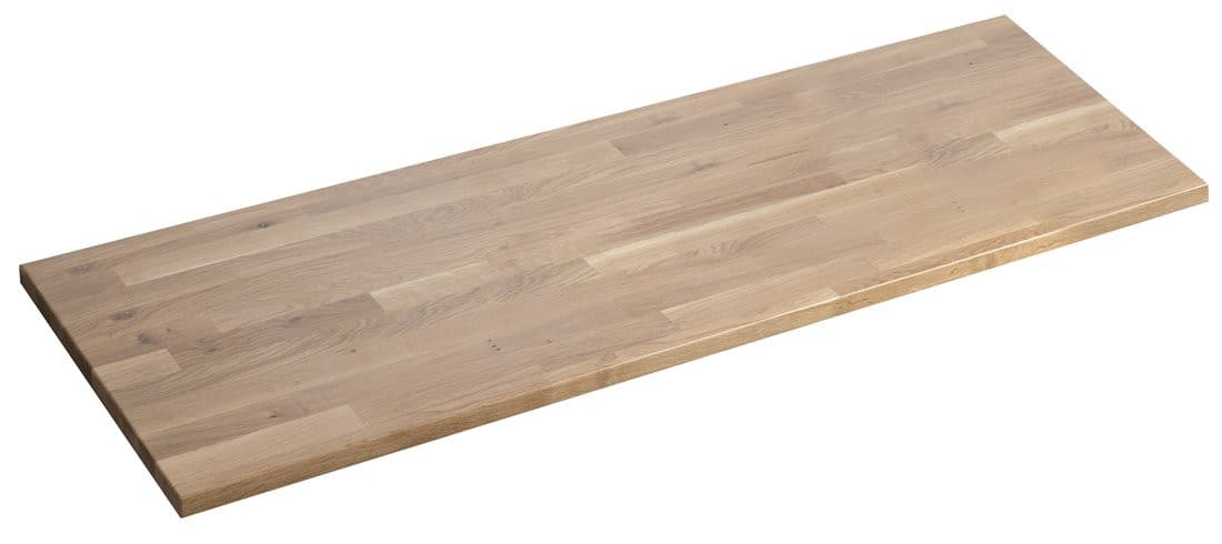 Blat WOODY z litego drewna dębowego 1206x28x463mm