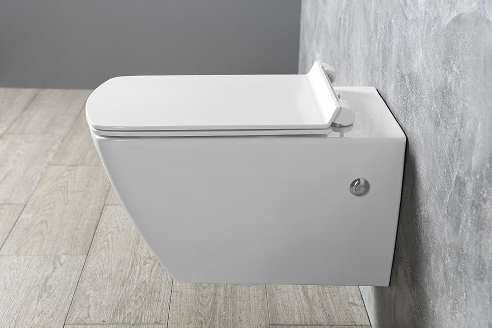 PURITY deska WC SLIM z systemem Soft Close, biała