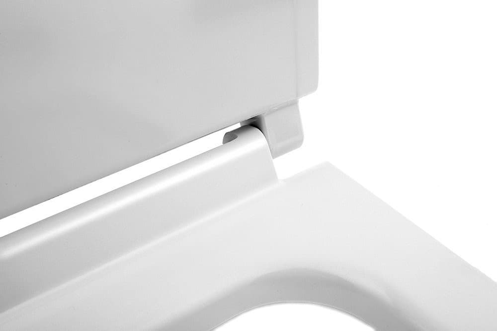 PURITY deska WC SLIM z systemem Soft Close, biała
