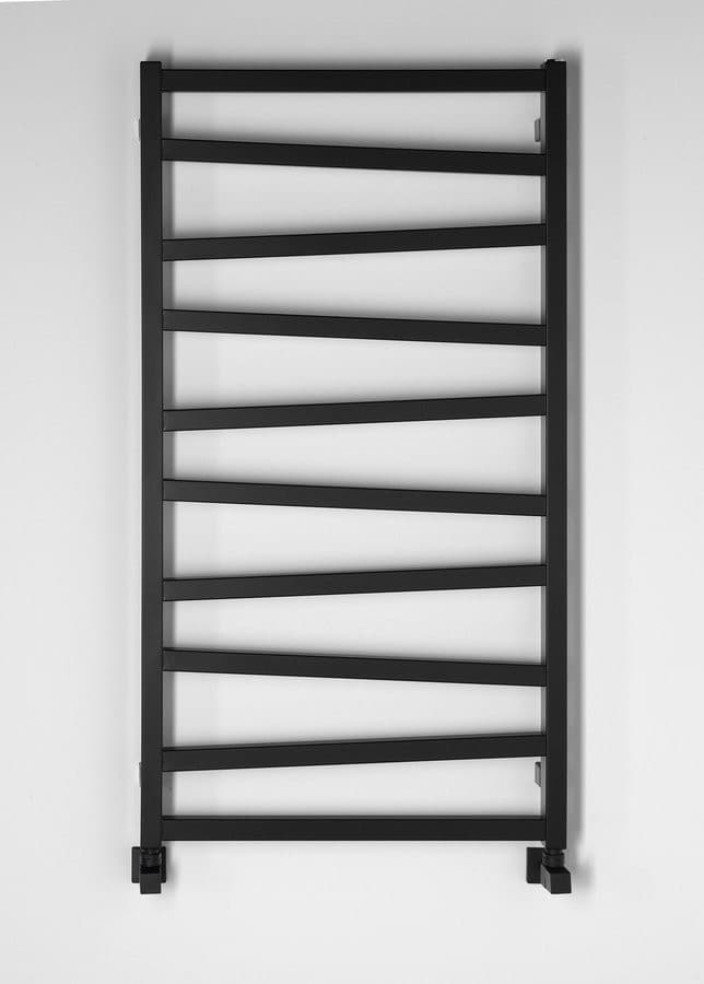 ZIG grzejnik łazienkowy 600x1096 mm, czarny matowy